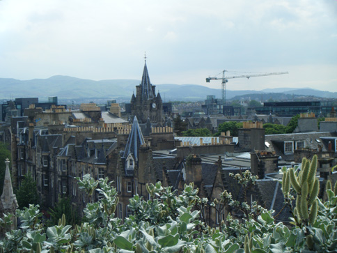 Rooftops of Edinburgh